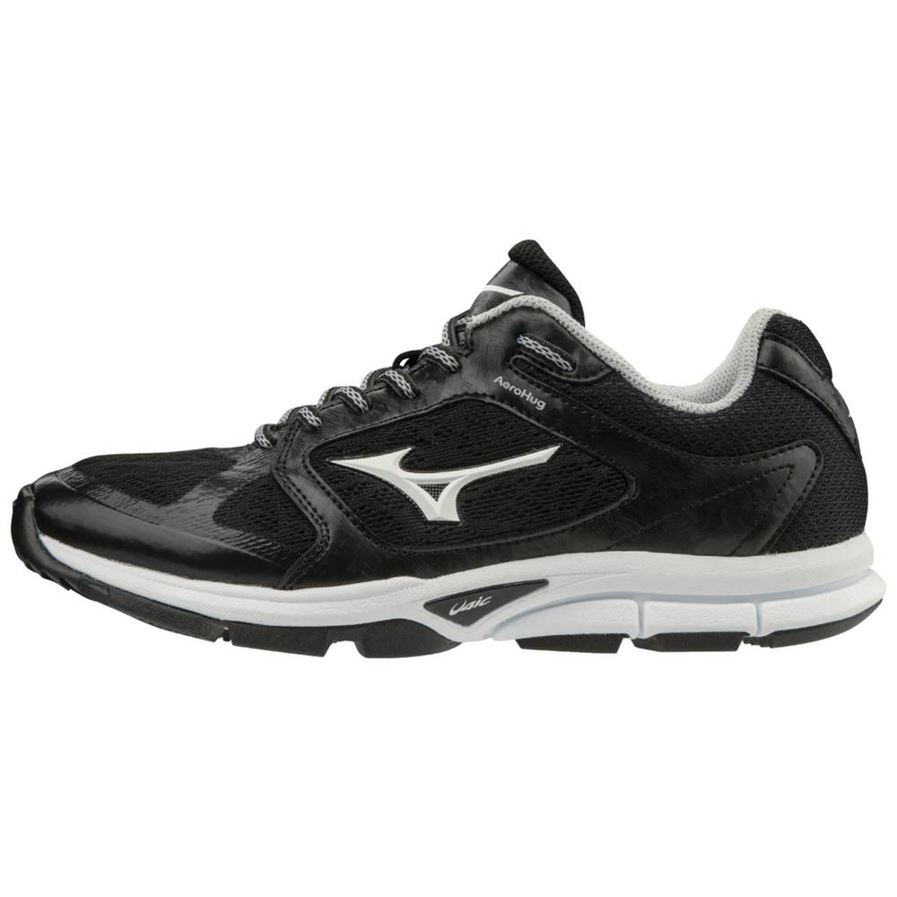 Damske Softball Obuv Mizuno Utility Čierne/Biele Vypredaj AMKE94125